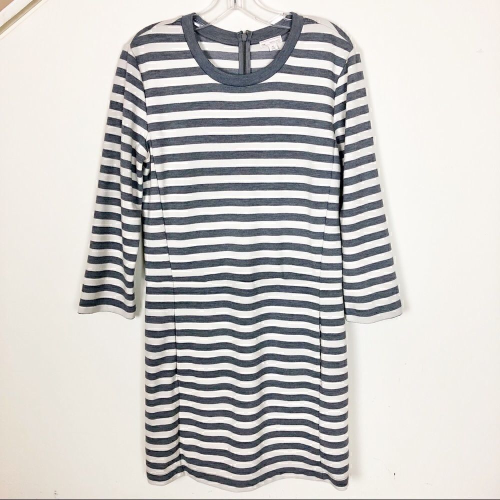 Gap Long Sleeve Striped Dress -Size Medium